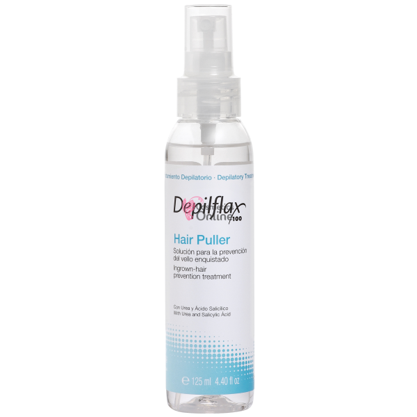 Lotiune Hair Puller pentru prevenirea si tratarea firelor de par crescute sub piele, DEPILFLAX 125 ml